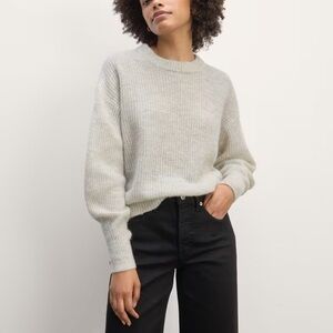 Everlane alpaca sweater size small almond